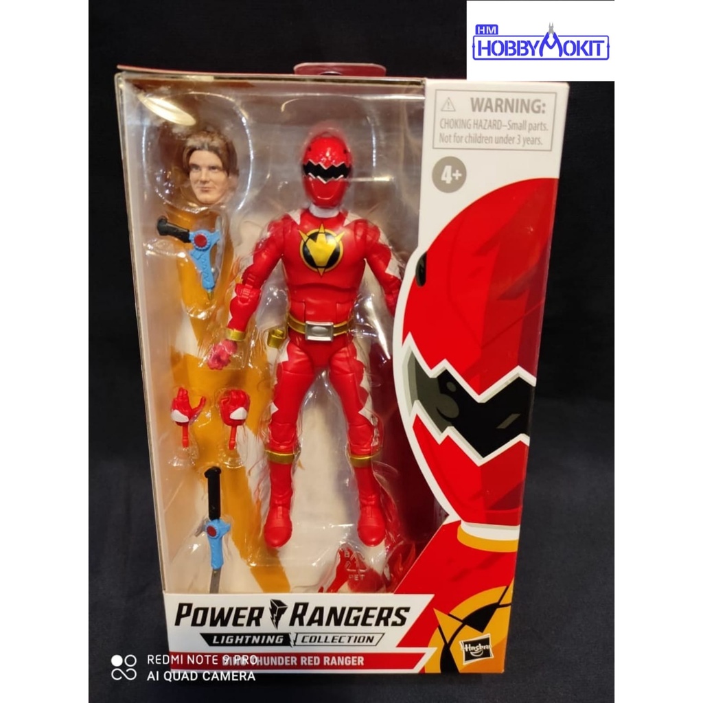 Hasbro Power Rangers Lightning Collection Dino Thunder Red Ranger