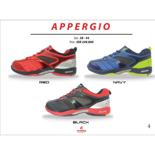SEPATU BADMINTON Ardiles APPERGIO BISA COD