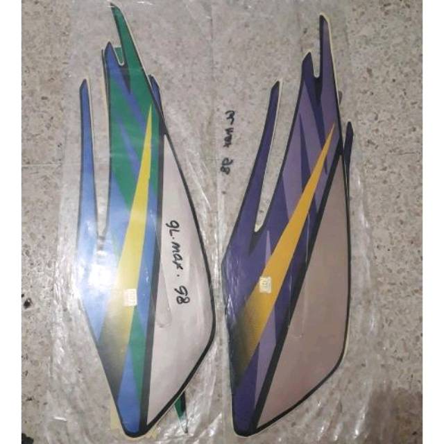 Striping Sticker Standart Honda GL MAX tahun 1998