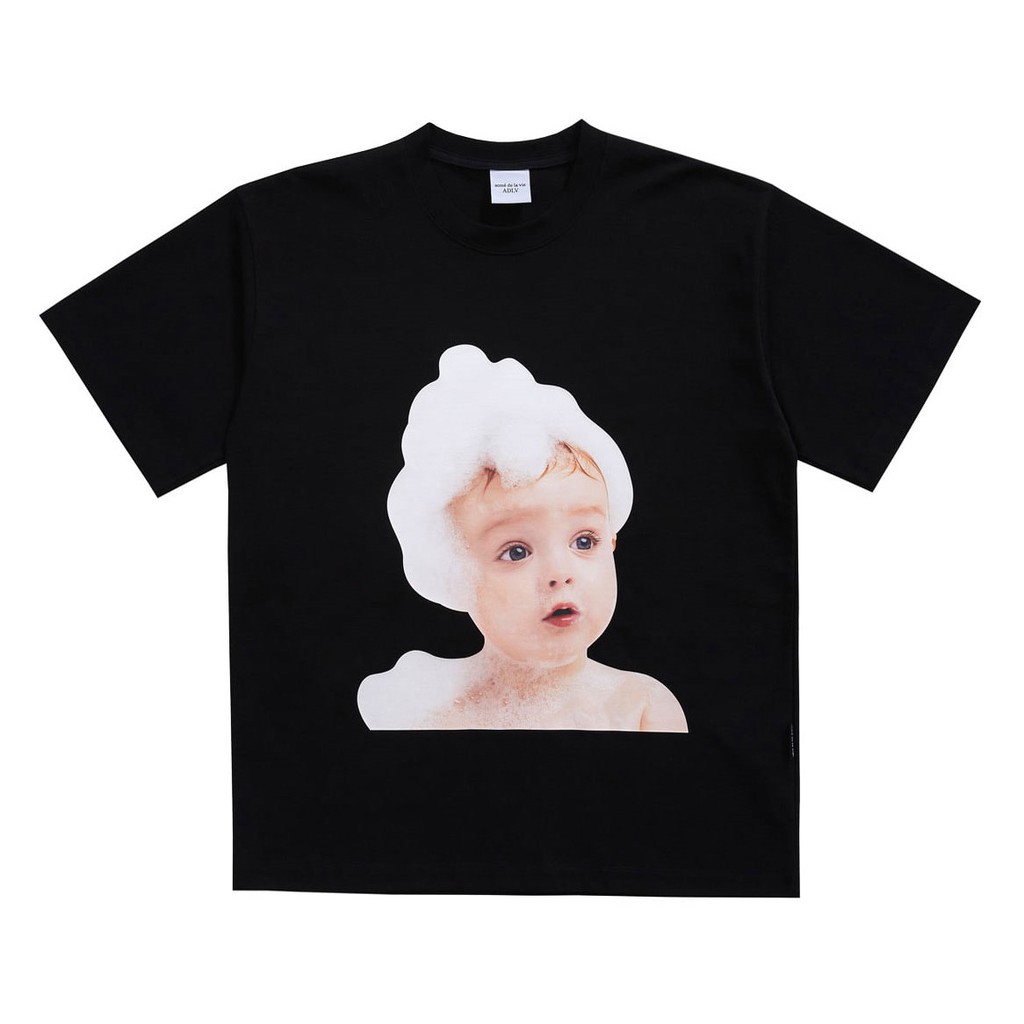 ADLV Baby Face Bubble Tee Black 100% Authentic