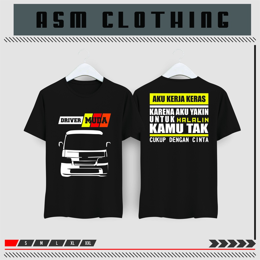 BAJU GRAN MAX TRAVEL DRIVER MUDA II KAOS SATUAN GRAN MAX