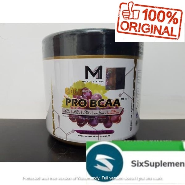 (Bonus Sample) Muscle First M1 Gold Series Pro BCAA POWDER 300G