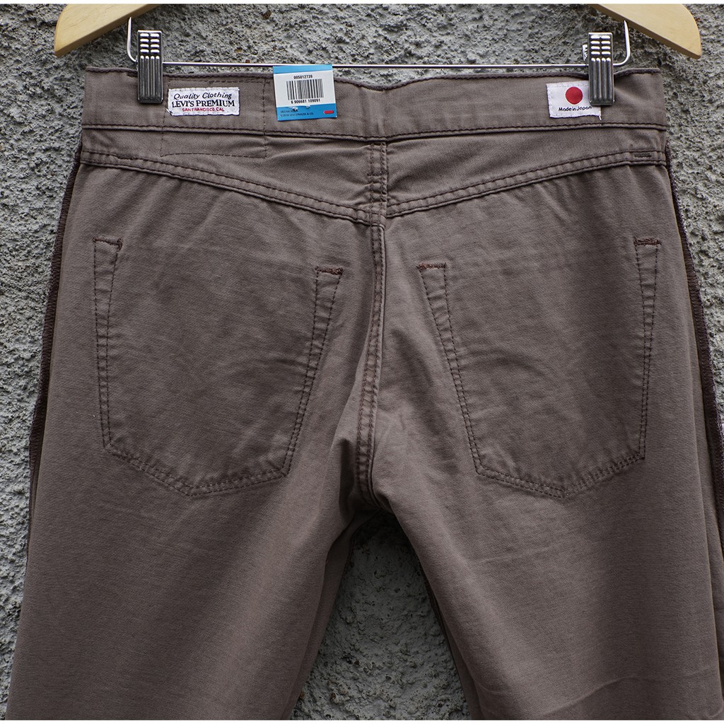 Levi's 501 Japan Kanvas | Celana Panjang Pria | Mocca