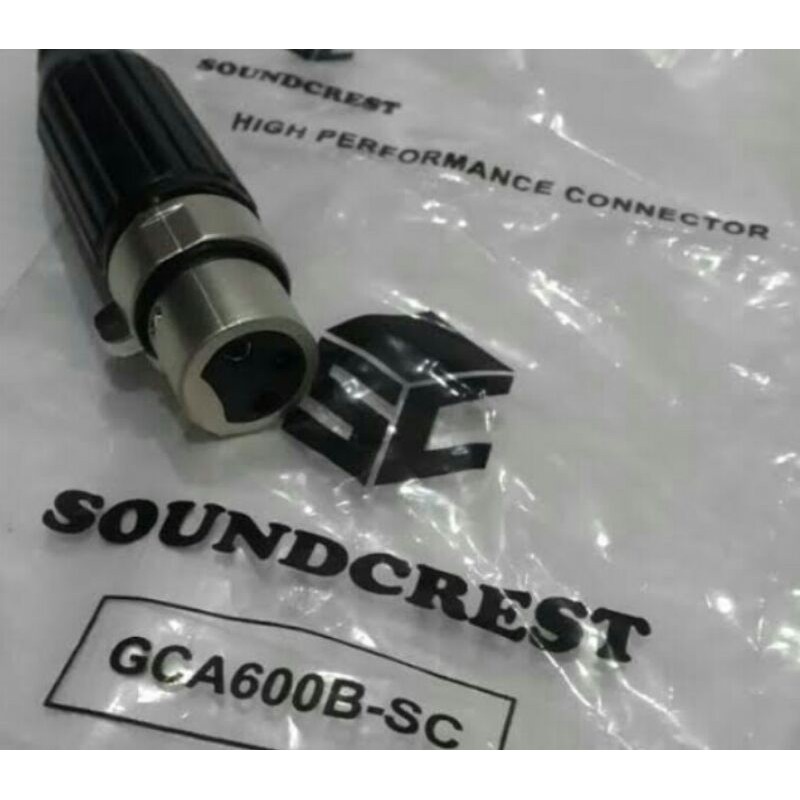 soket canon soundcrest/ jek mic cw/jek audio