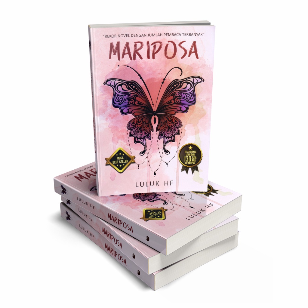 Buku Novel Wattpad Septihan Mariposa Galaksi / Antariksa / Alvaska / Septihan / Mariposa Original Best Seller-MARIPOSA