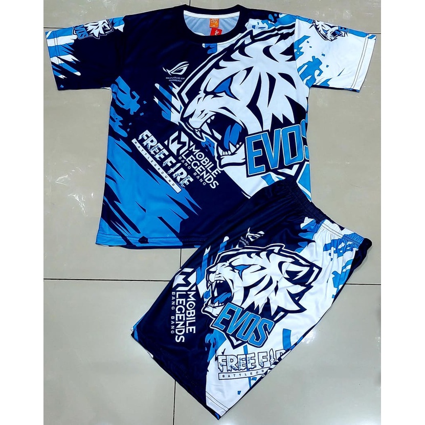 baju setelan evos lengan pendek anak | baju evos setelan lengan pendek anak | evos baju setelan leng