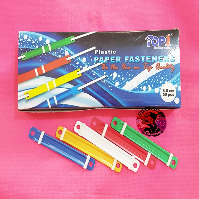 

[PAK] ACCO PAPER FASTENER POP1 WARNA (50 PCS)*
