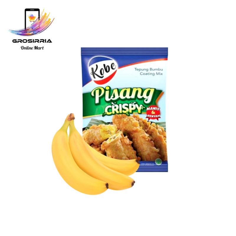 

Kobe Tepung Pisang Crispy 70gr (10 Pcs)