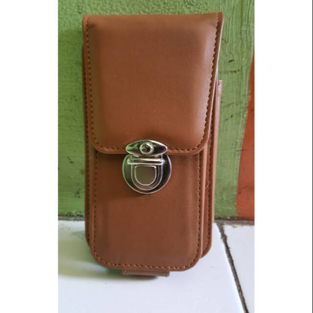 Dompet sarung Hp kulit (premium) Garut