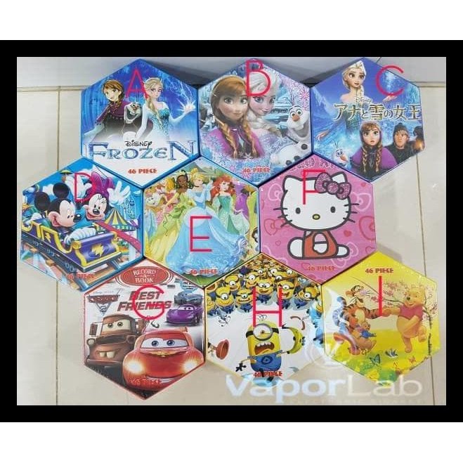 

me214 Harga Promo ! ! 4 In 1 Crayon Stationary Set 46 Pc Alat