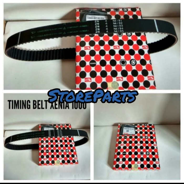 Timing Belt Xenia 1000Cc / Timing Belt Xenia 1.0 Cc Asli Original 1Pc (Kode Zk J 009))