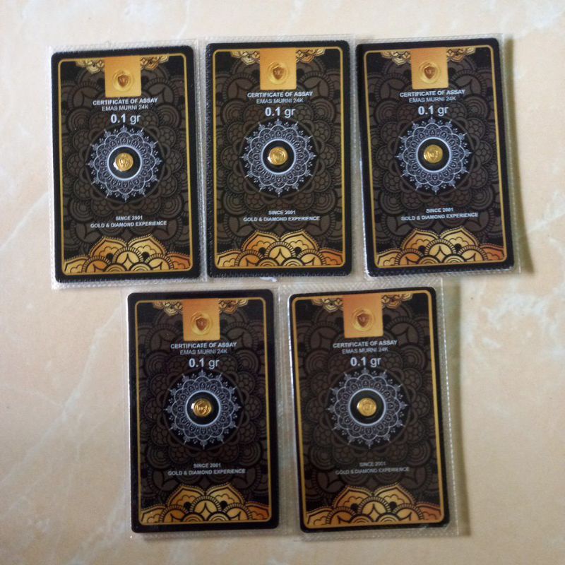 Minigold 0.1 Gram Mini Gold
