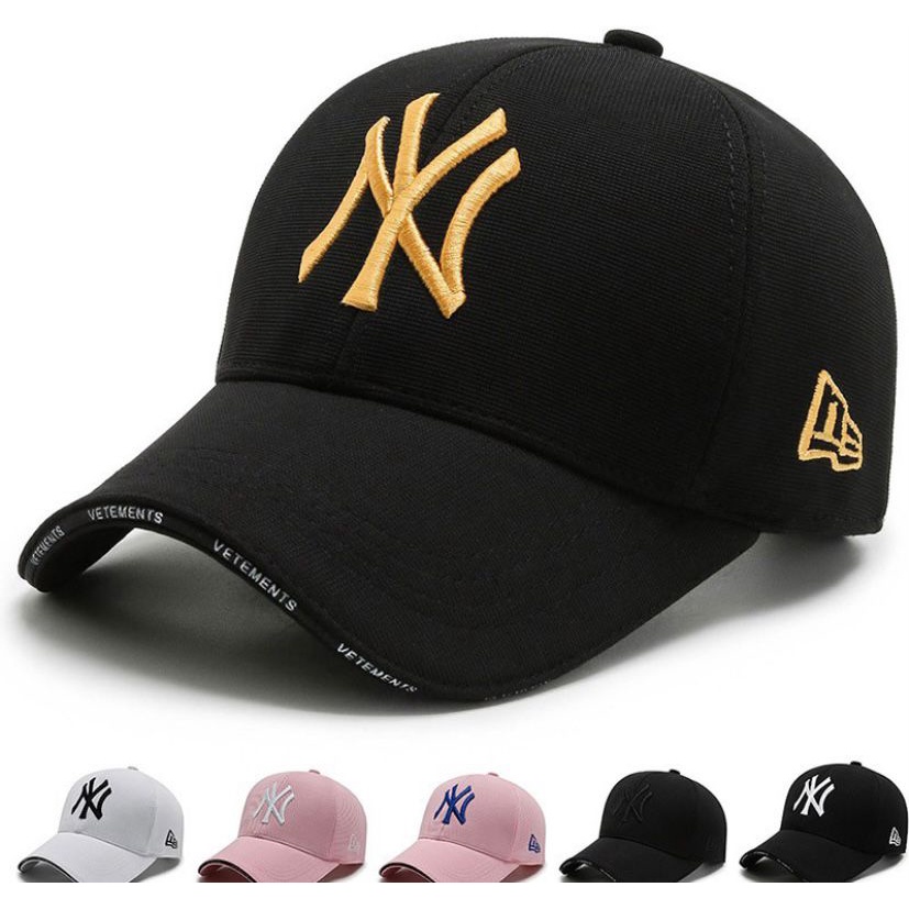 topi NY/ Topi Baseball Unisex Cap Bordir Casual Hat