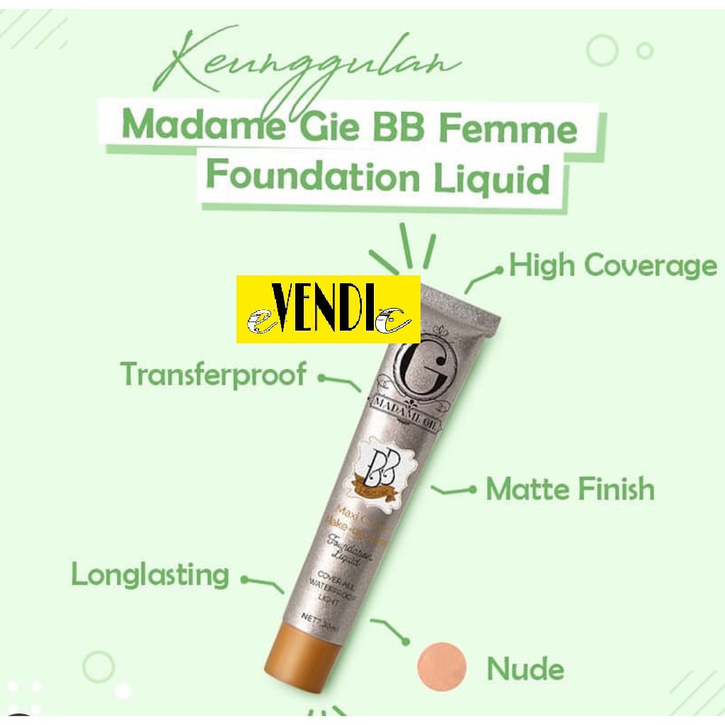 Madame Gie BB Foundation Liquid