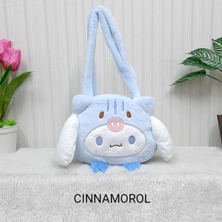 Tas sandang slempang melody cinnamorol pompompurin kirby tas tenteng