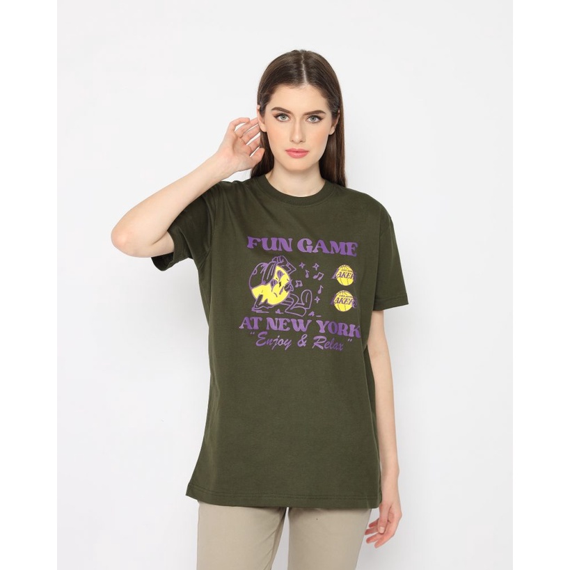 Baju Kaos Jacket Hoodie Flanel Erigo T-Shirt Erigo Relax Olive Original  Keren