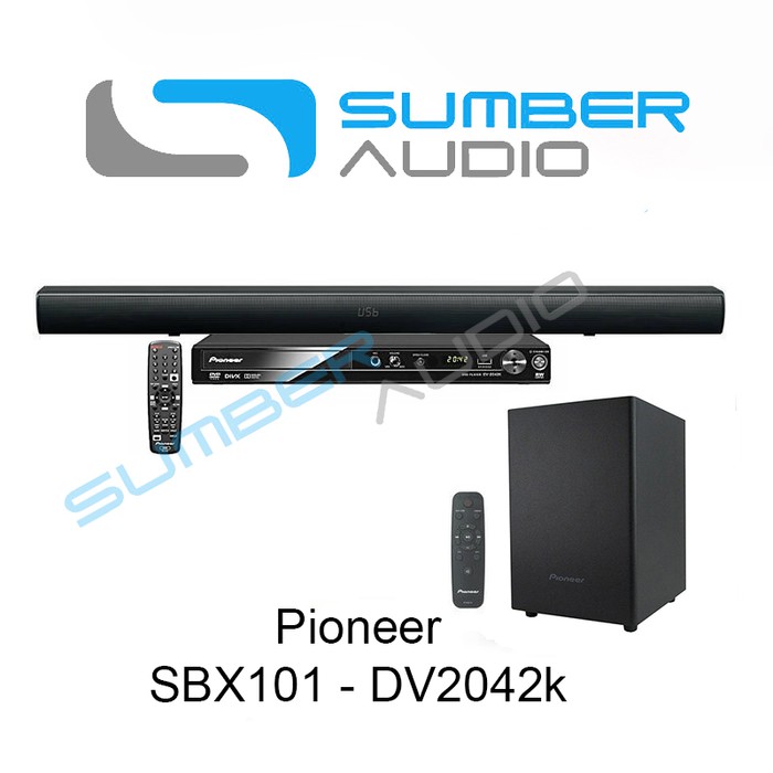 Jual Pioneer SBX101 Player DV2042K Soundbar karaoke Shopee Indonesia