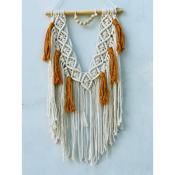 READY STOK) macrame Hiasan dinding rumbai monte / macrame wall hanging/Dekorasi rumah