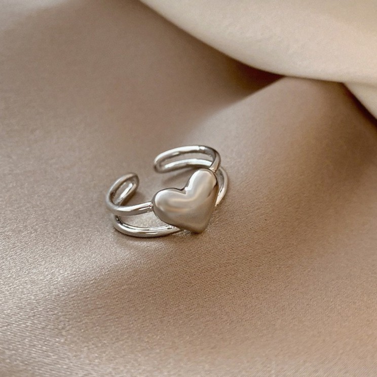 Love Double-sided Ring Accessories Temperament Personality Korea