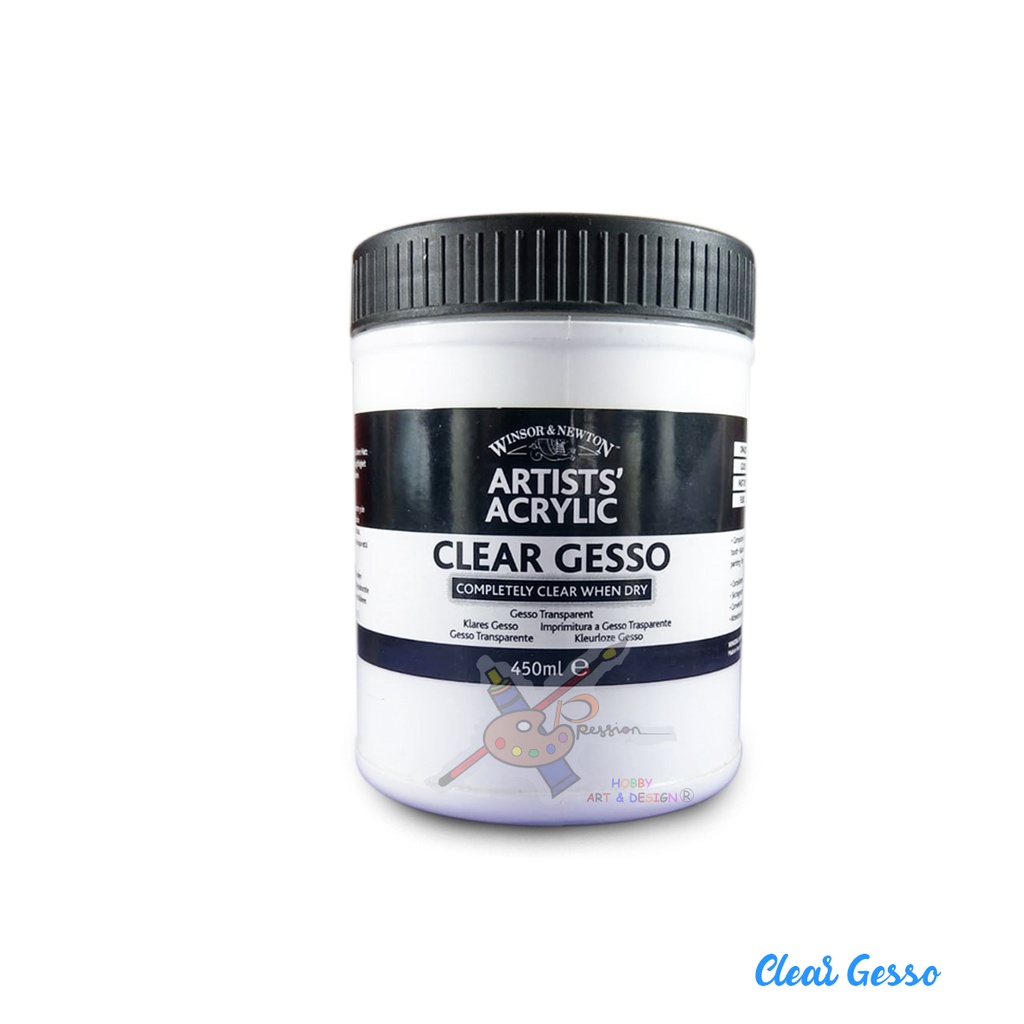 

WINSOR ARTIST ACRYLIC CLEAR GESSO 450 ML