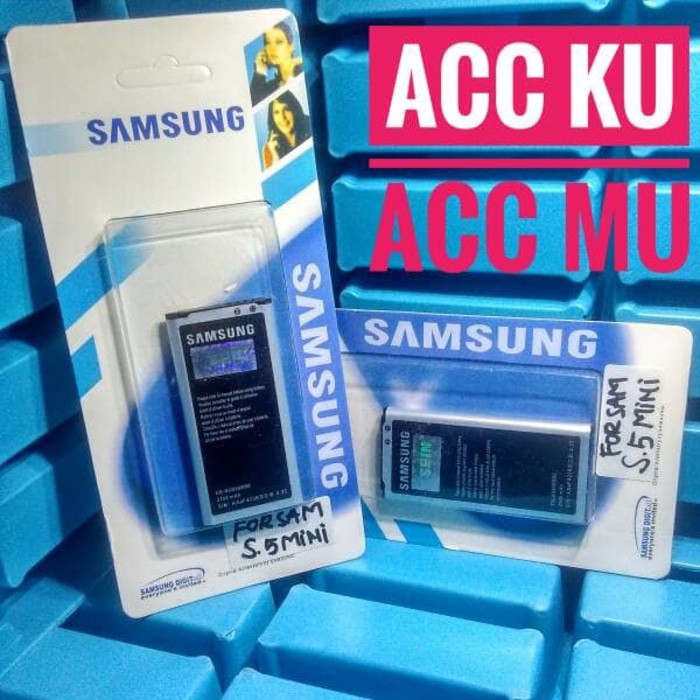 BATTERY SAMSUNG G800 BATERAI SAMSUNG S5 MINI ORI 99