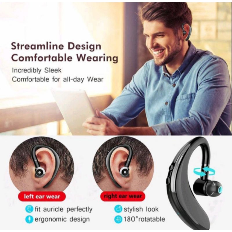 Earphone / Headset Bluetooth S109 Headset Wireless Business