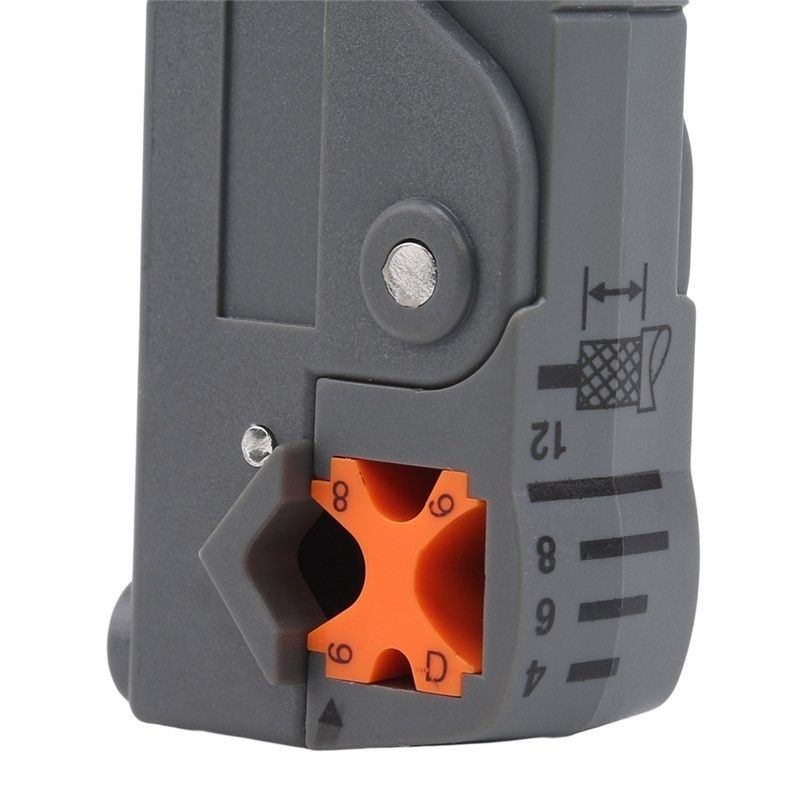 alat pemotong kabel Rotary Coaxial Cable Stripper Cutter - RG58 - Gray