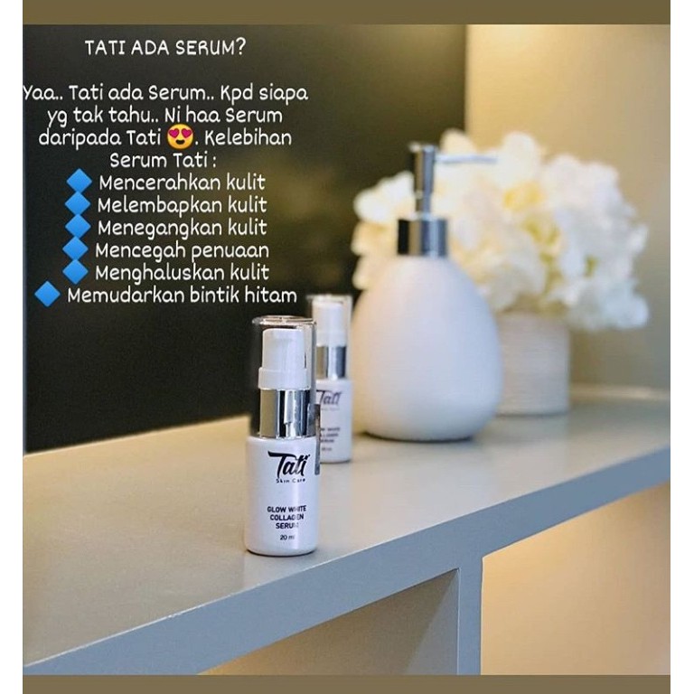 Serum tati skincare (glow white collagen serum)