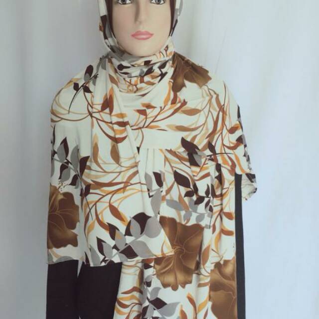 Kerudung instan pashmina