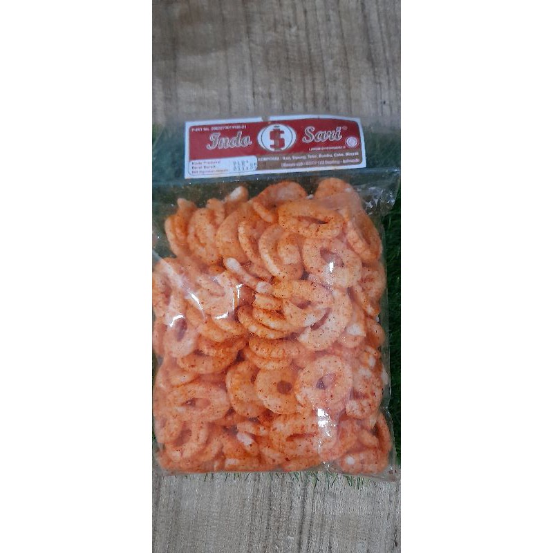 

KERUPUK PEDAS 125GR CEMILAN PEDAS KERUPUK JELETOT