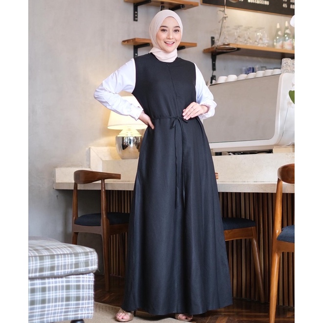 Restock  !! Shanum Dress (Gamis Katun Madina) (gamis polos)