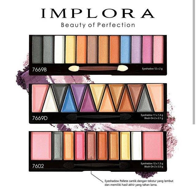 Eyeshadow Implora / Eyeshadow murah / Implora Eyeshadow