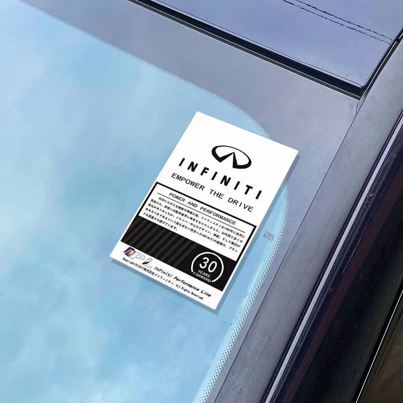 Stiker Kaca Depan Mobil Elektrostatis Untuk Infiniti