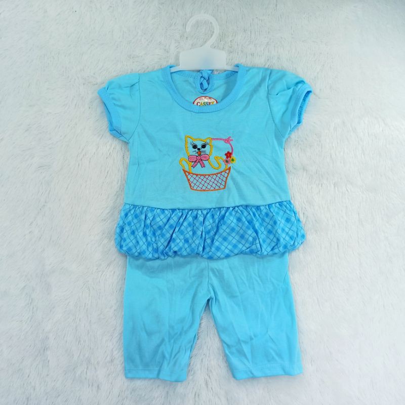 [Ss-7002A] Setelan bayi perempuan 3-12 bulan, Baju Bayi Lucu, Pakaian Anak Perempuan Model Balon