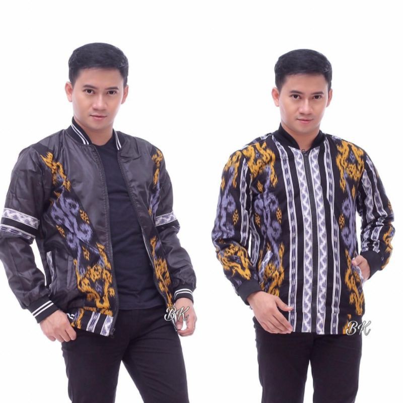 JACKET BATIK BOLAK BATIK