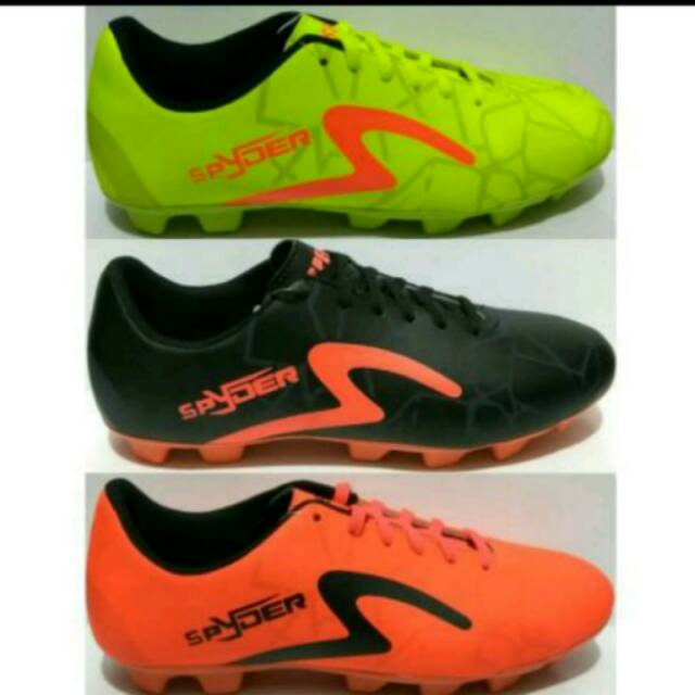 《BONUS KAOS KAKI DAN DEKER》 SEPATU BOLA SPECS TIGA WARNA