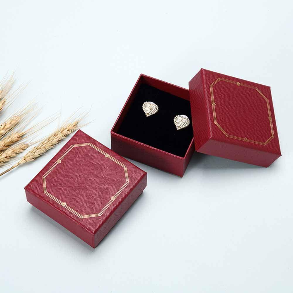 Lily Tempat Cincin Dekorasi Pernikahan Hadiah Pesta Anting Presentasi Display Organizer Kemasan Perhiasan Jewelry Display Kalung Case