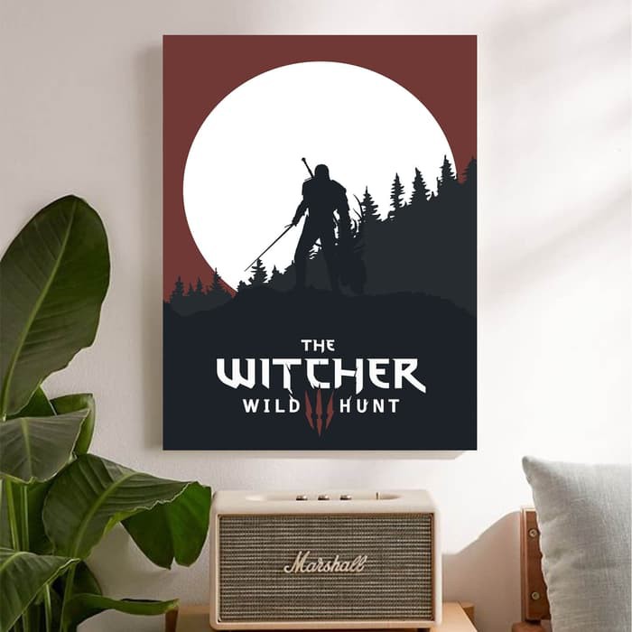 "The Witcher" Poster Kayu (30x22)