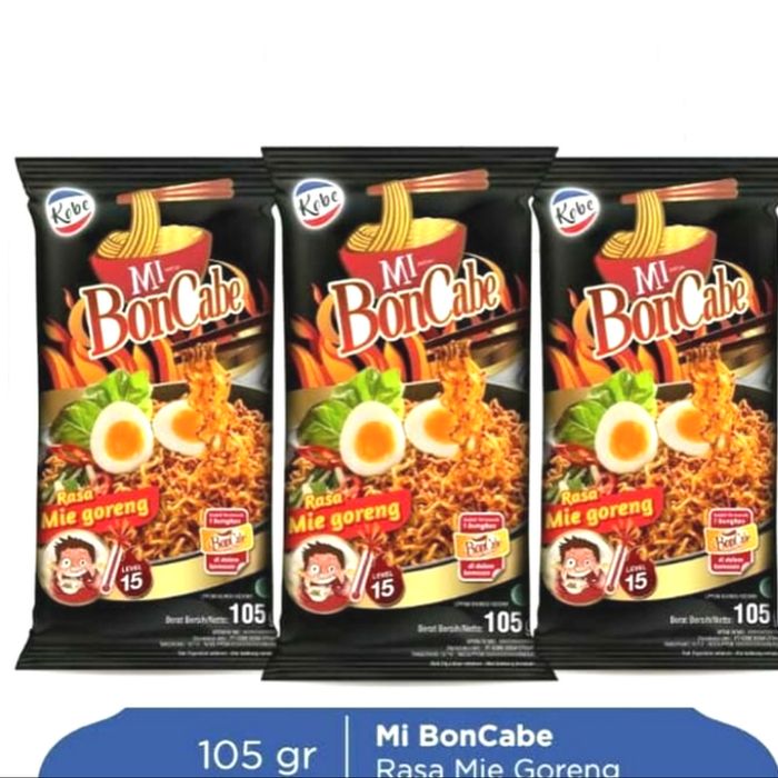 

Mi Bon cabe mie goreng