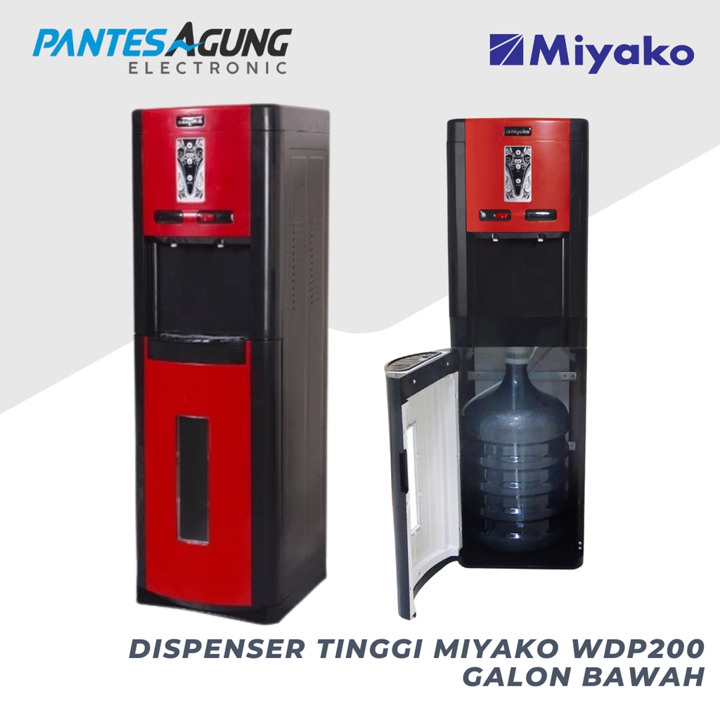 DISPENSER TINGGI MIYAKO WDP200 GALON BAWAH