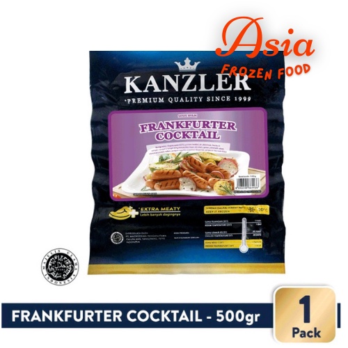 

Kanzler Sosis Frankfurter Coktail 500 g