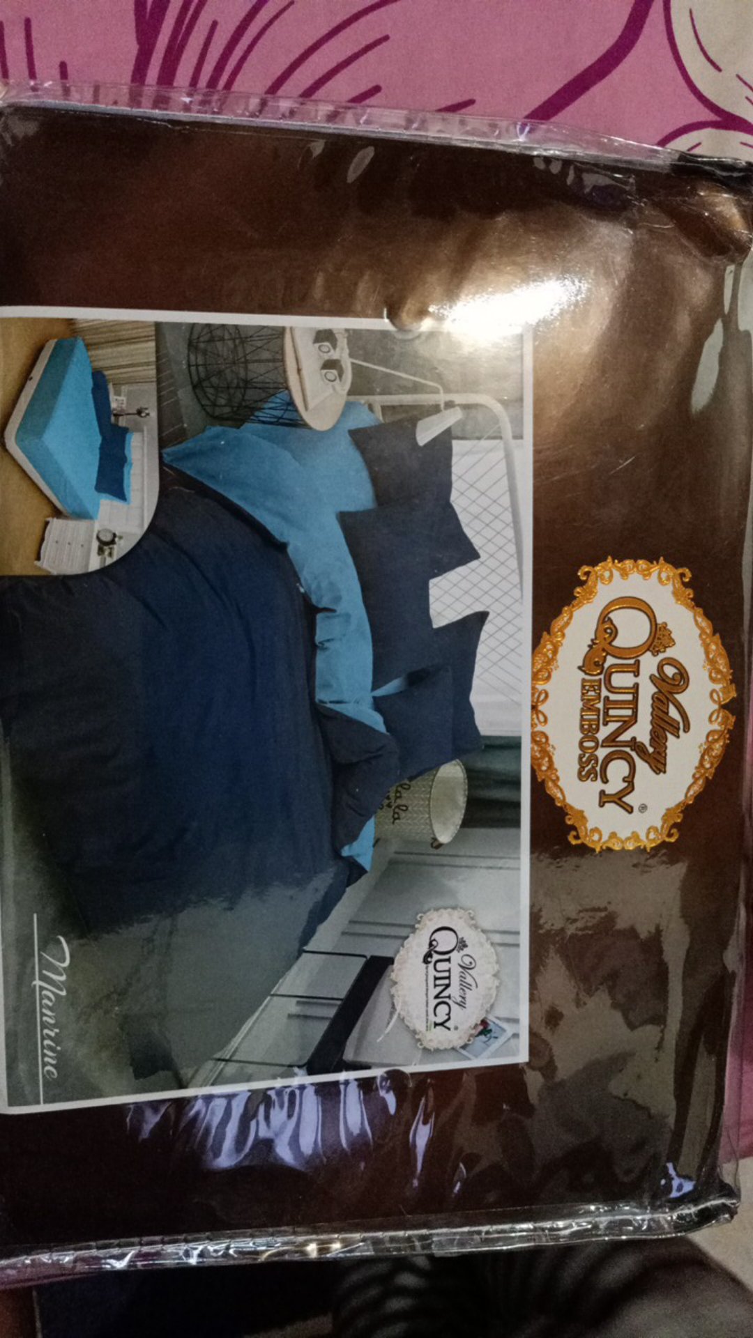 Ss Sprei Vallery Quincy 180 T-30 Mix Motif 180x200 Tinggi 30 King Size No 1 Part B Combinasi