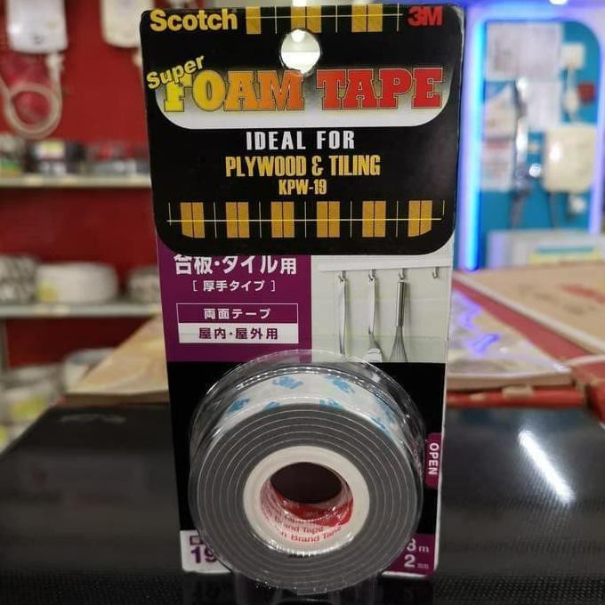

PROMO" 3M Double Tape KPW-19 Scotch Super Kuat Super Lengket Foam Tape