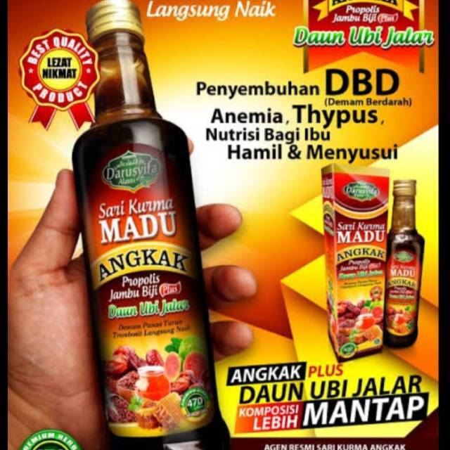 

Madu angkak sari kurma Daru syifa