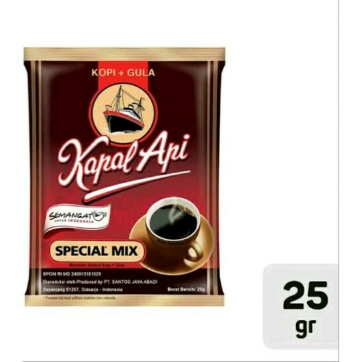 

Kapal Api Kopi Spesial Mix 1 DUS 12 Renceng