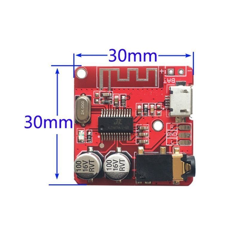 Modul penerimaan bluetooth 5 volt stereo mudah dalam pemasangan