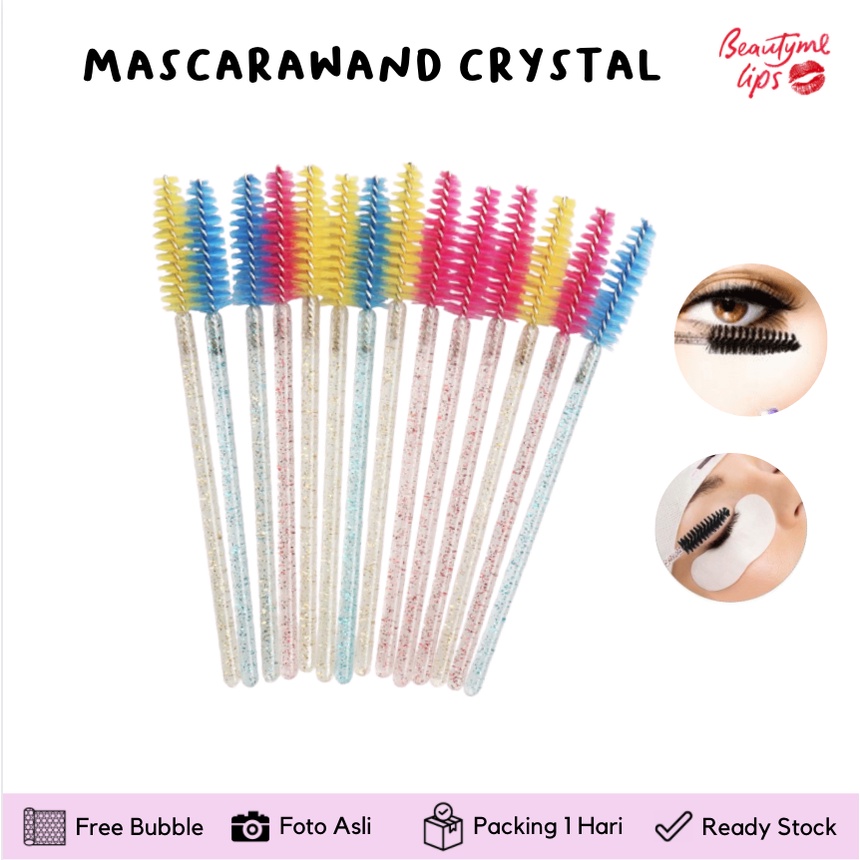 MASCARA WAND CRYTSAL / SISIR BULU MATA / SPOOLIE SISIR