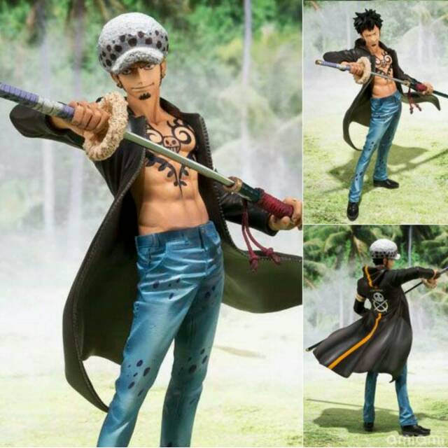 Figuarts Zero Trafalgar Law ORI Bandai PVC Figure FZO Law Dressrosa Corazon