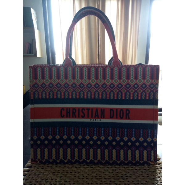 tas wanita tote christian dior