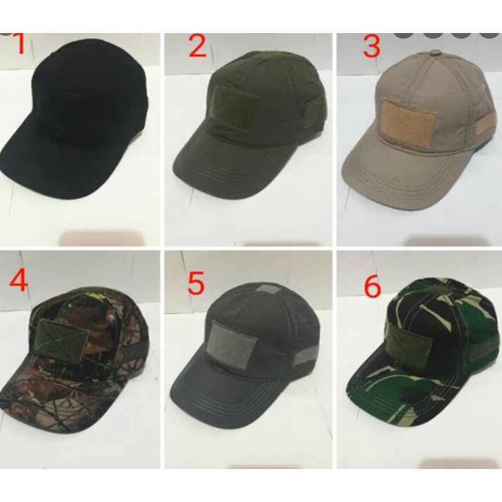 TOPI TACTICAL TAD VELCRO